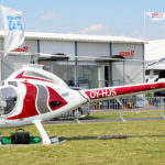 Rotorway helicopter display airshow