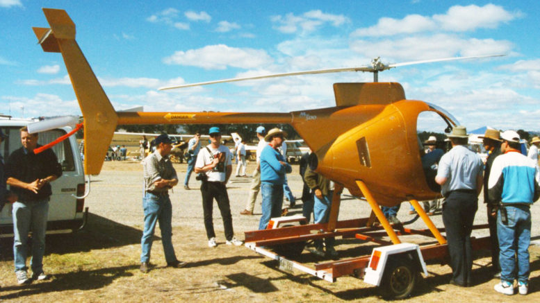 gold mini 500 kit helicopter display