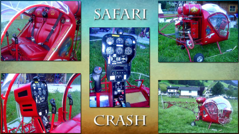 anodized part failure safari kit helicopter