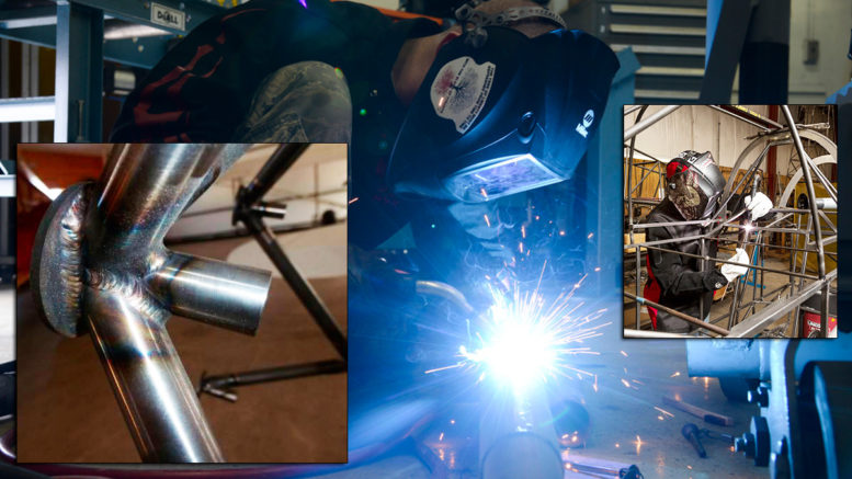 learn to weld aircraft airframes