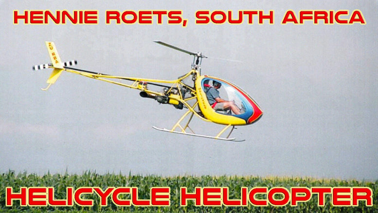 Hennie Roets South Africa Helicycle